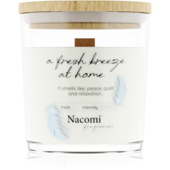 Nacomi Soy Candle Home Fragrances lumânare parfumată cu fitil din lemn - imagine 2